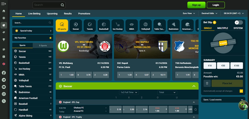 sazkova kancelar weltbet uvodni