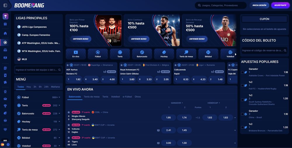 Boomerang Bet casa de apuestas