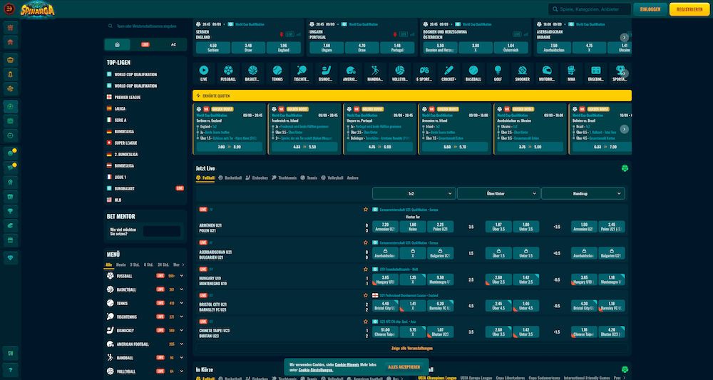 13253 Spinanga Wettbüro