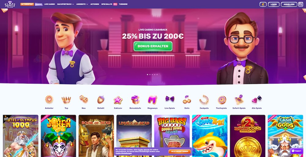 SlotsPalace Spielautomaten