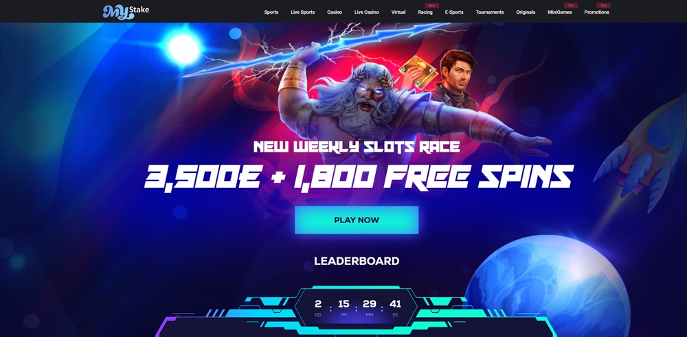 MyStake free spins úvod en