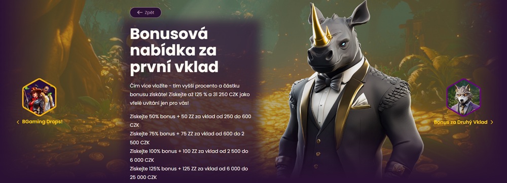 Bonificaciones de Bizzo Casino