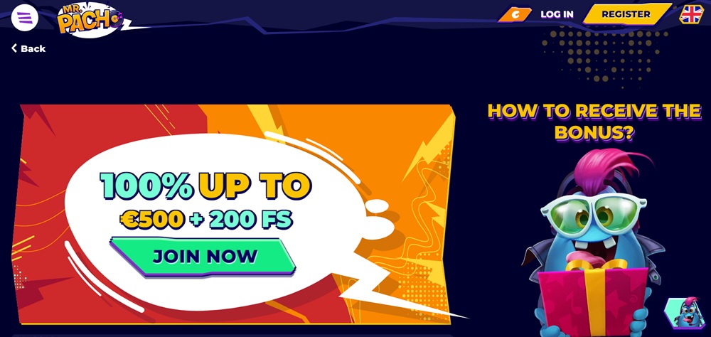 MrPacho free spins en