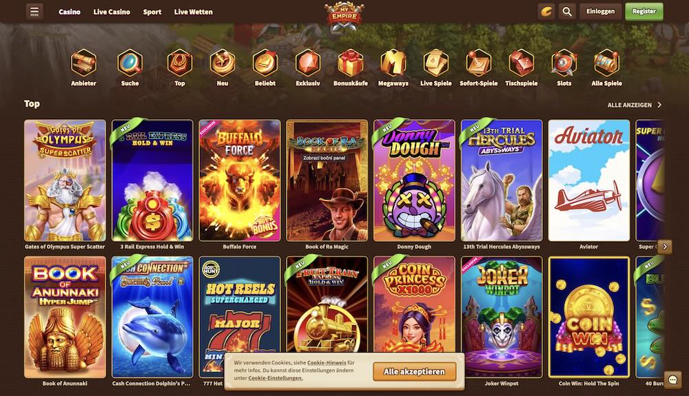 My Empire Spielautomaten