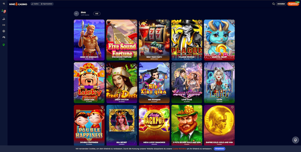 50954 Nine casino Spielautomaten