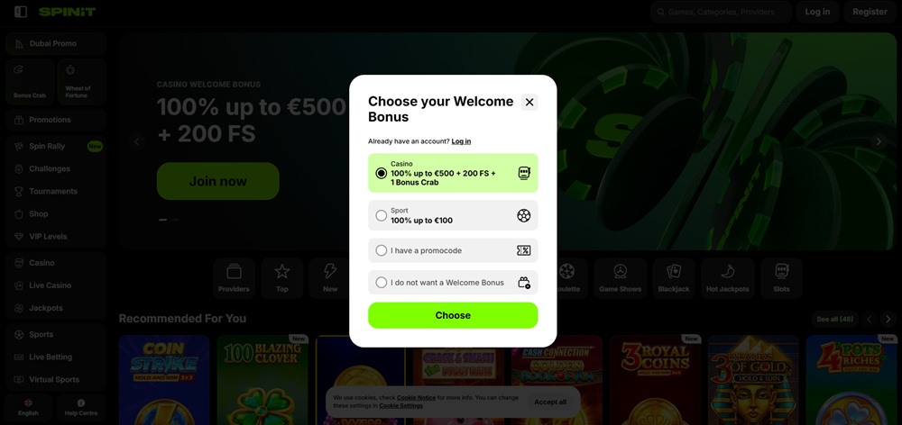 Spinit registration en