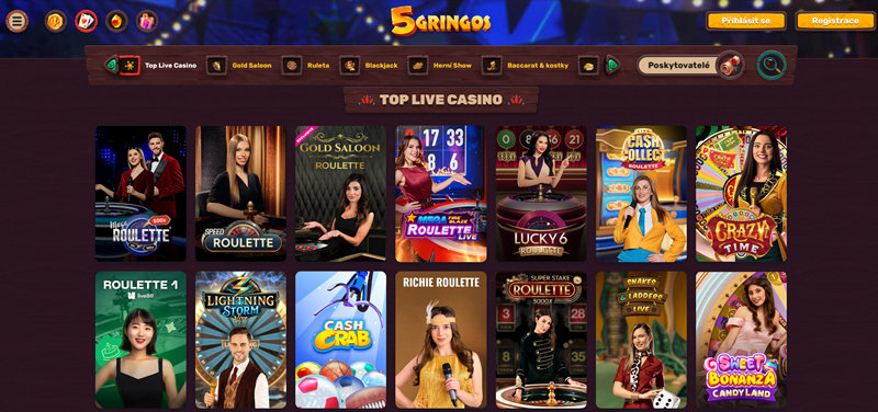5Gringos live casino 