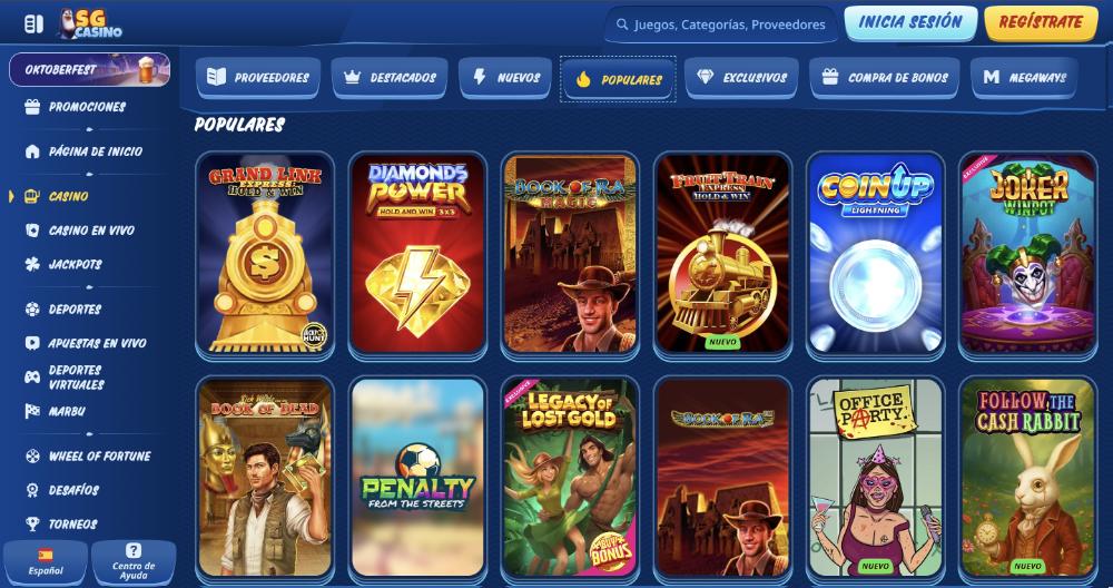 SGcasino tragaperras