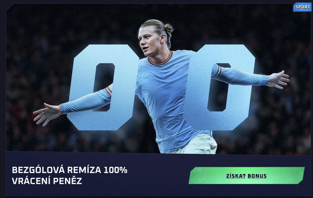 Promoakce v sázkové kanceláři Sportaza Bezgólová remíza