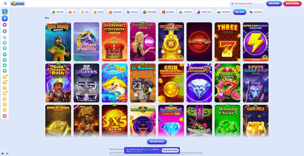 Nomini Spielautomaten