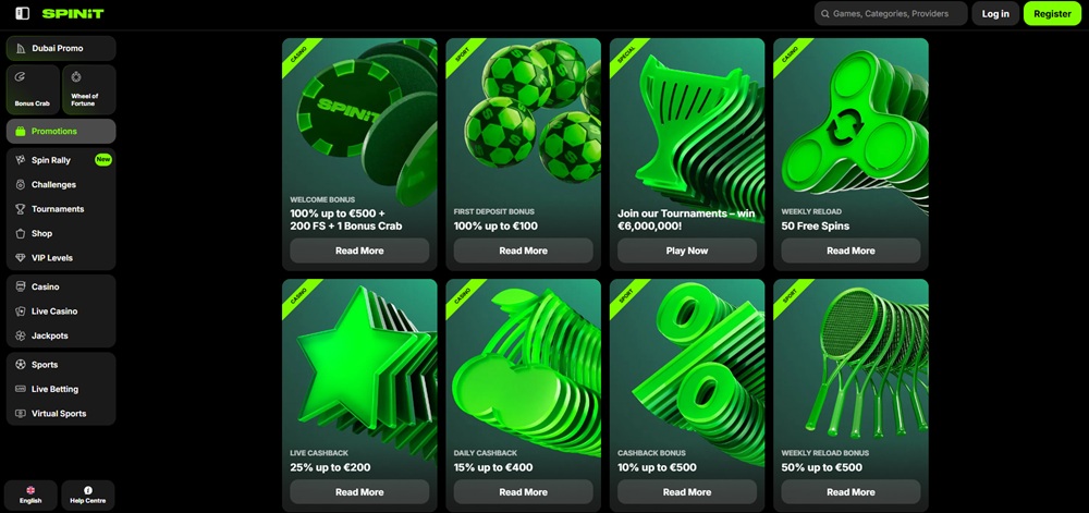 Spinit free spins en