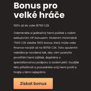 National Casino Bonus pro velké hráče