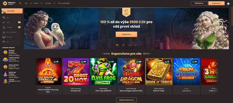 National Casino recenze