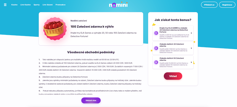 Nomini Nedělní zatočení