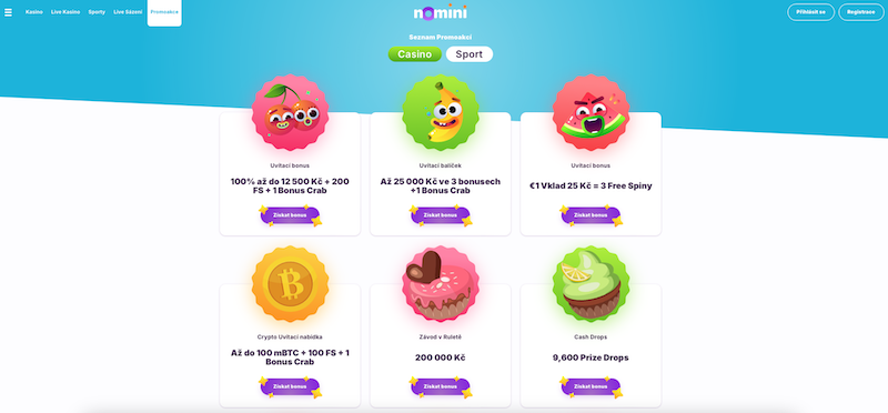 Nomini volné točky