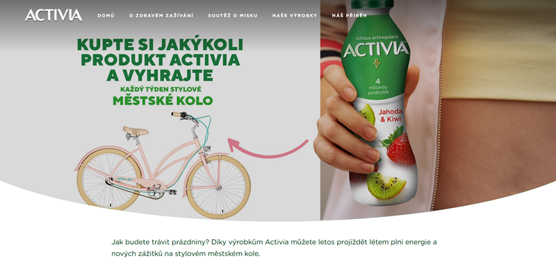 Soutěž Activia