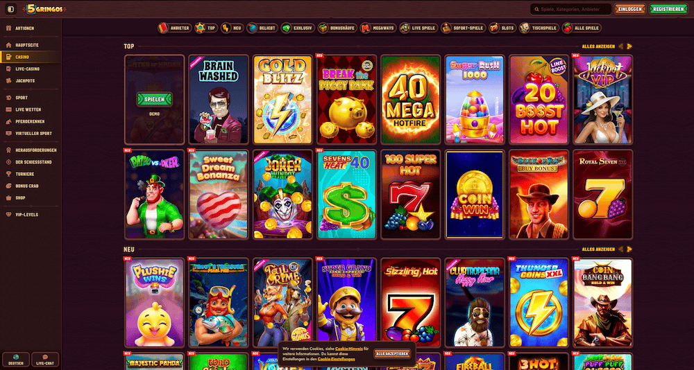 19575 5Gringos Spielautomaten