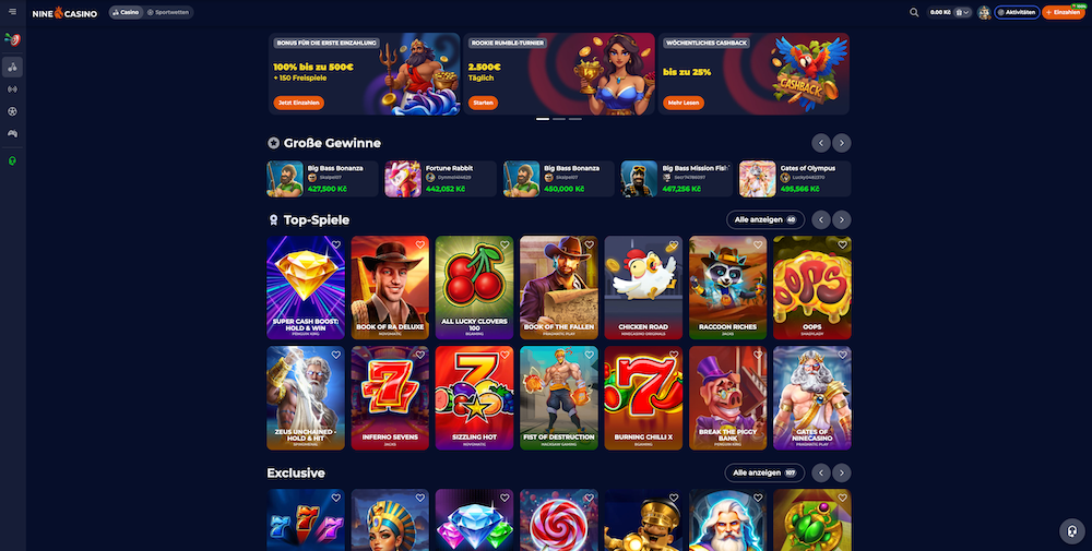 59686 Nine Casino Einleitung