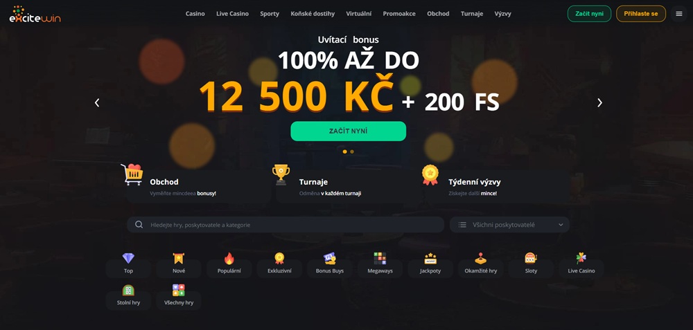 excitewin casino uvodni