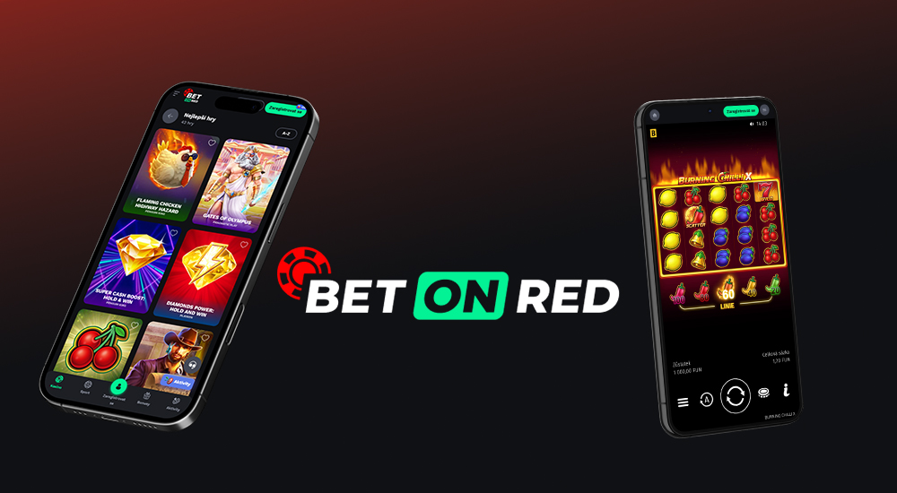 Mobilní aplikace casina BetOnRed vás přivede na perfektně optimalizovanou webovou verzi