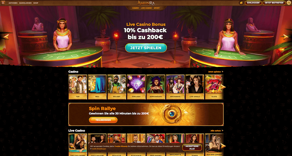 98371 AmunRa Casino DE