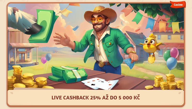 BillyBets Live cashback
