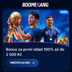 Boomerang Bet Bonus k prvnímu vkladu