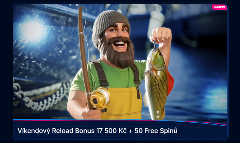 Boomerang Bet Vikendový reload bonus