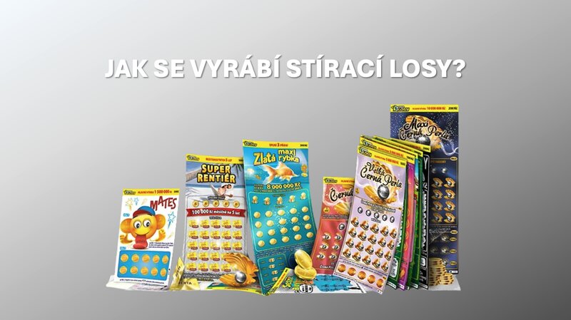 Jak se vyrábí stírací losy?