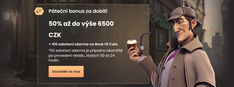 National Casino Páteční reload bonus