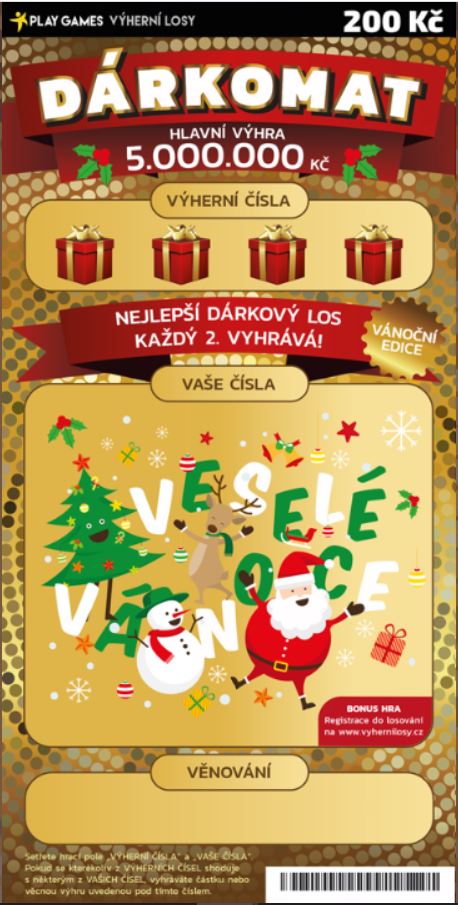 Nesetřený los Dárkomat