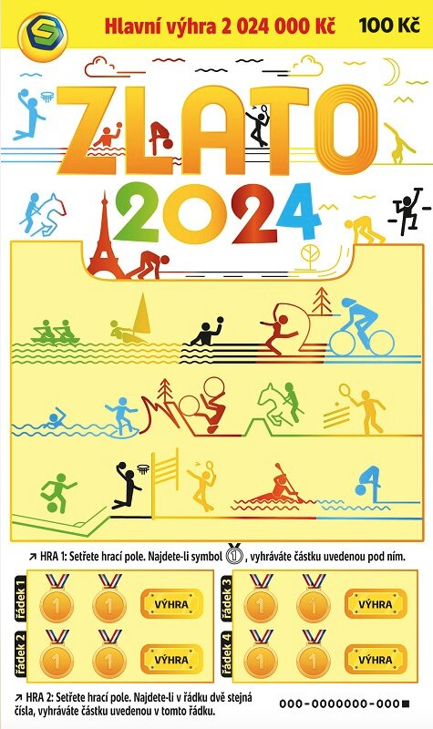 Nesetřený los Zlato 2024