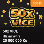 Online stírací los 50x více