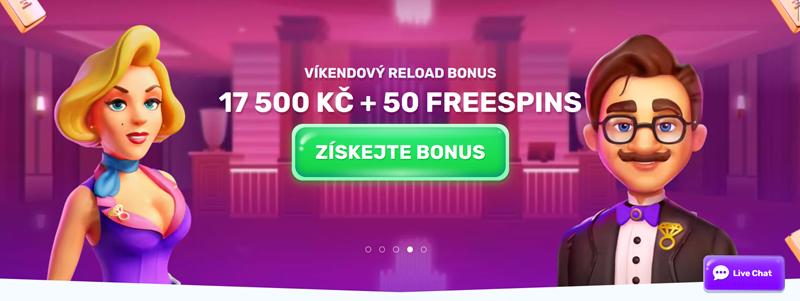 SlotsPalace Víkendový bonus