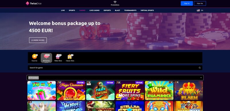 TwiceDice casino