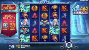 Zeus vs Hades Gods of War foto1