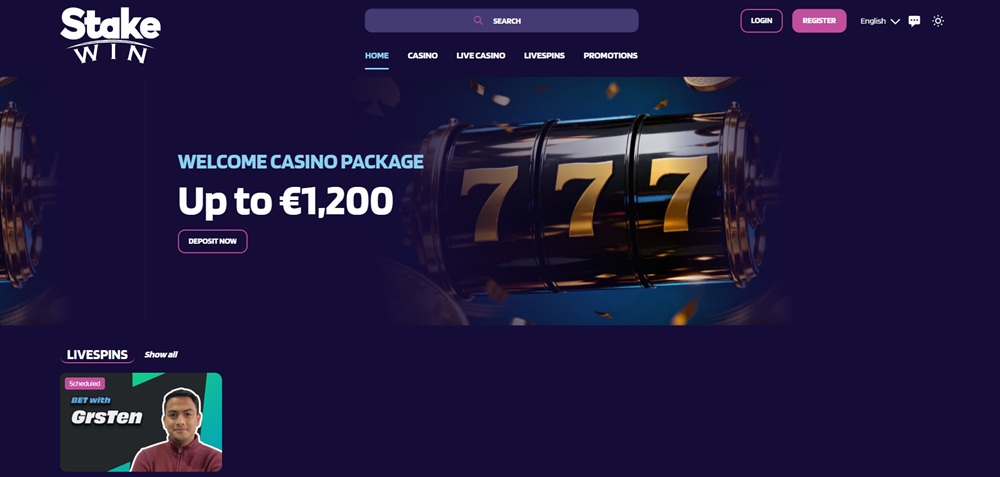 Stakewin casino uvodni