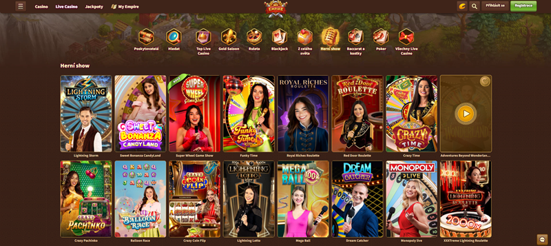 My Empire Game Shows