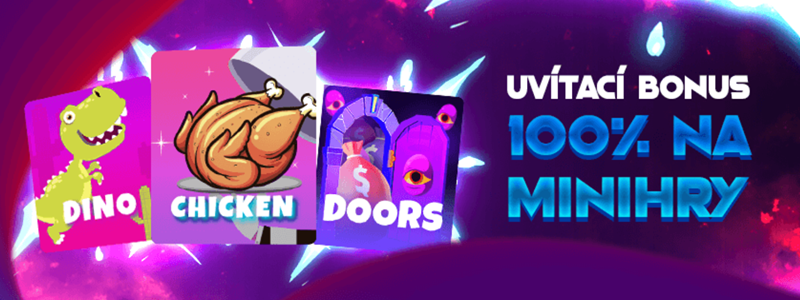 MyStake Uvítací bonus Mini hry