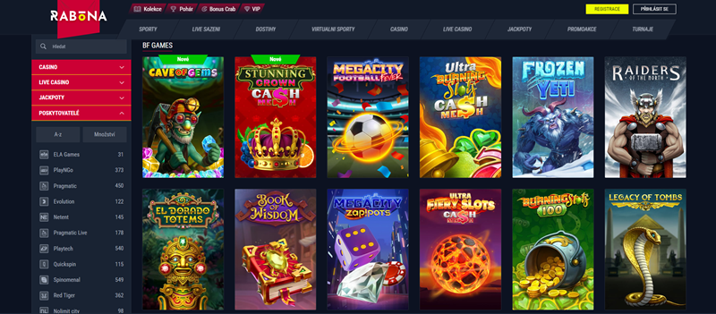 Rabona Hry od BF Games