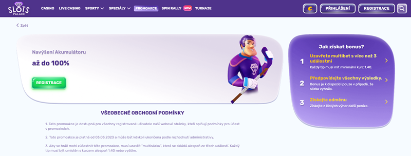 SlotsPalace Accumulator Boost