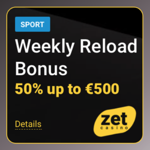 ZetCasino – Reload-Bonus