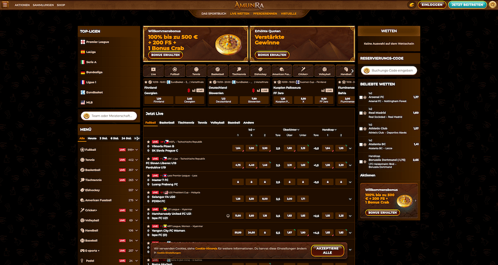 07320 AmunRa Wettbüro