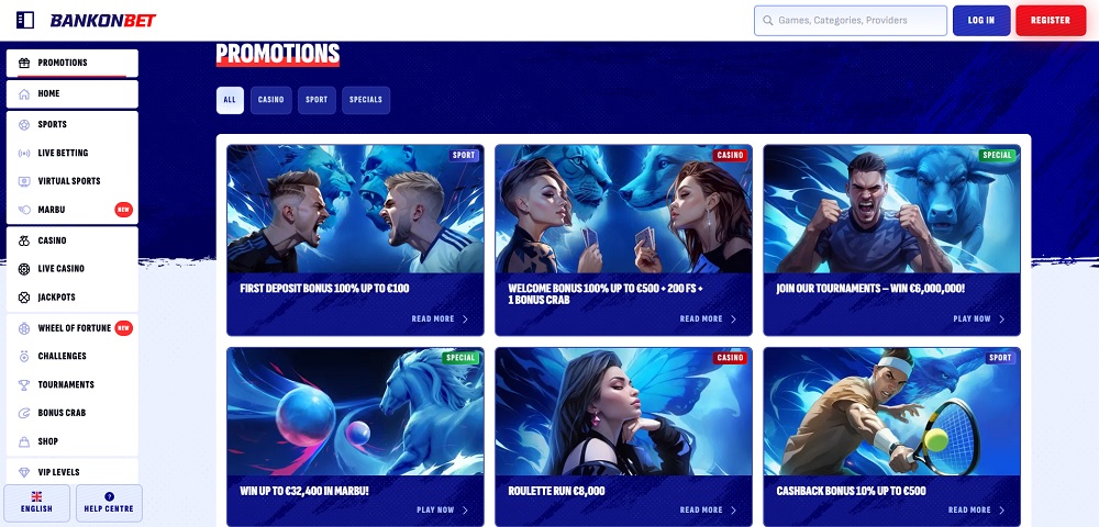 bankonbet bonus preview