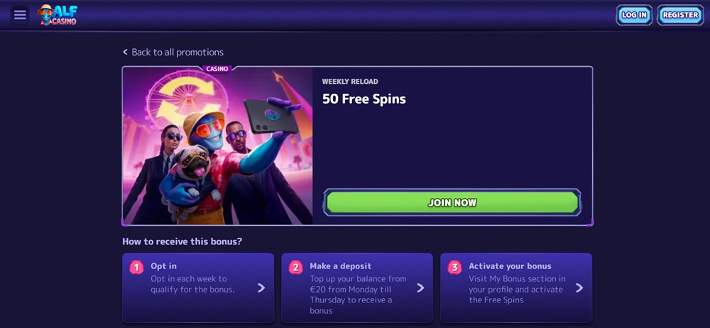 alfcasino free spiny uvod en