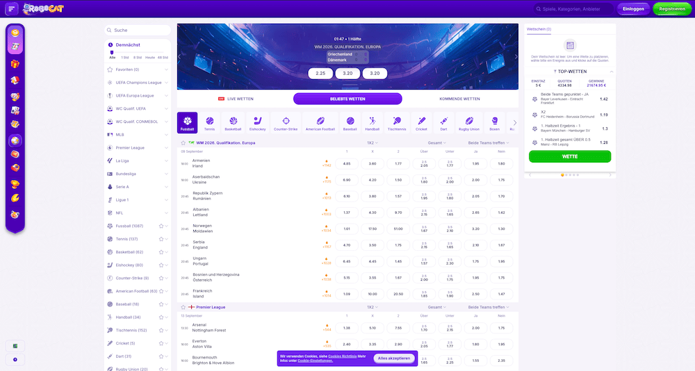 55132 Robocat Wettbüro