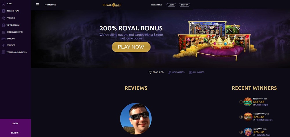 royal ace casino uvodni