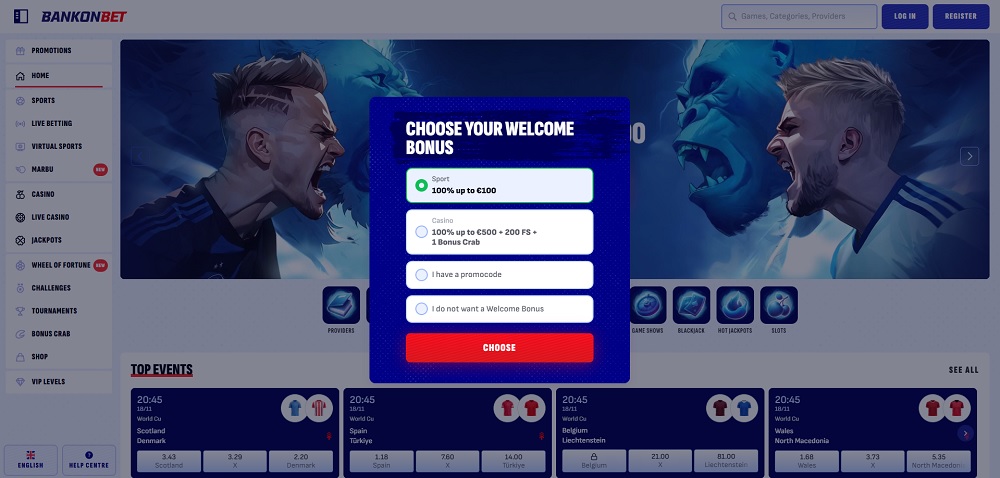 bankonbet registration preview