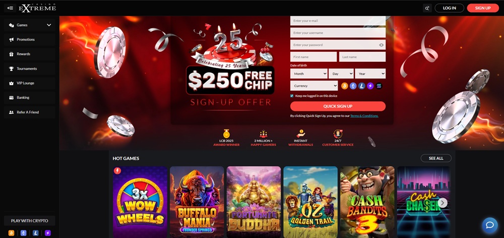 casino extreme uvodni