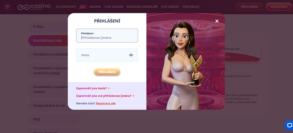 Casino Infinity Anmeldung